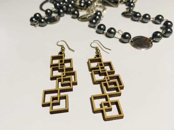 Kõrvarõngad Ruudud