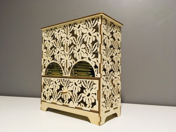 Teepakkide karp Lilled - Image 2