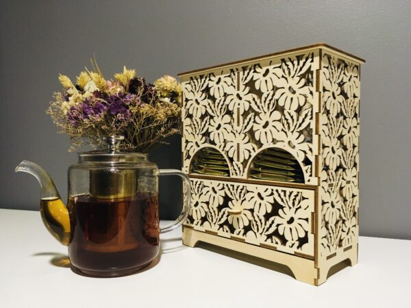 Teepakkide karp Lilled