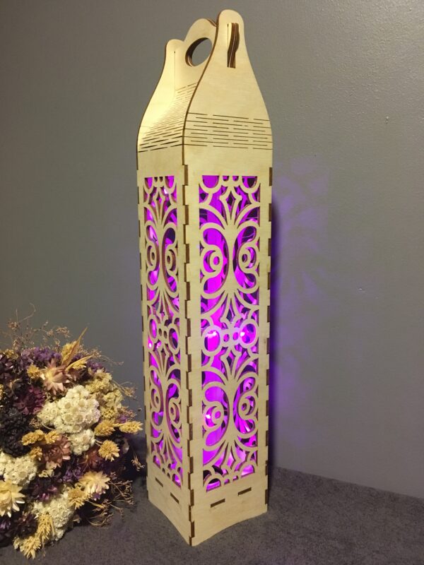 Veinipudeli karp ja valgusti - Image 12