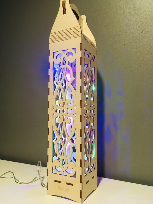 Veinipudeli karp ja valgusti - Image 19