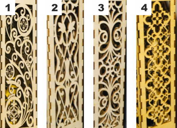 Veinipudeli karp ja valgusti - Image 22