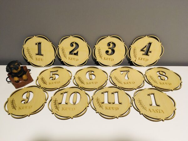 Beebi foto- ja arengukaardid - Image 3