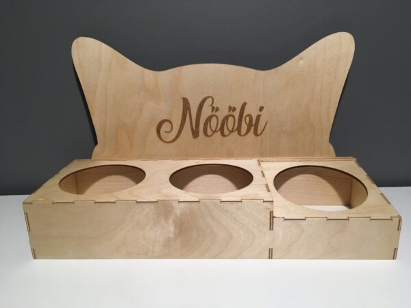 Lemmiklooma söögialus naturaalne 3 kausiga - Image 3