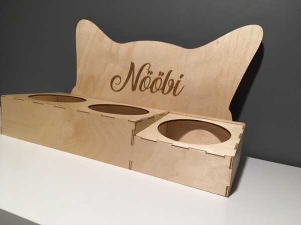 Lemmiklooma söögialus naturaalne 3 kausiga - Image 2