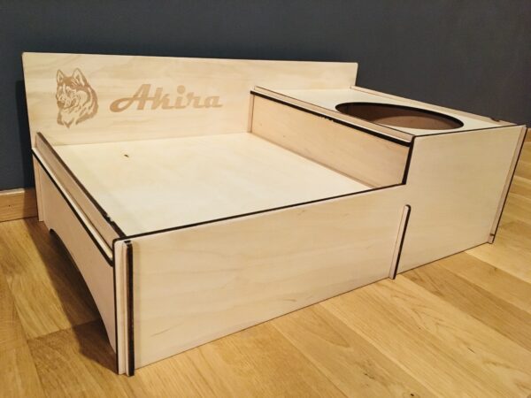 Lemmiklooma söögialus keskmise suurusega