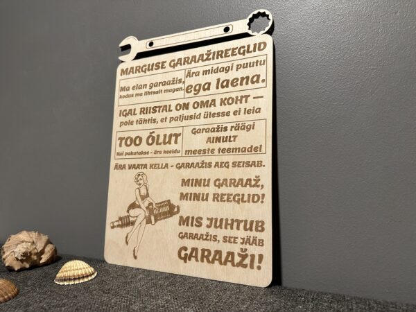 Tahvel reeglitega - Image 3