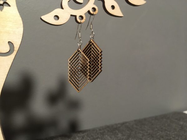 Kõrvarõngad kuusnurgad - Image 2