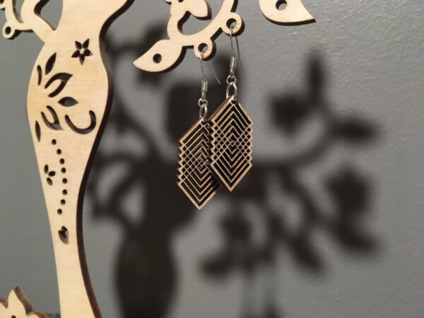 Kõrvarõngad kuusnurgad - Image 3