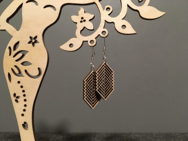 Kõrvarõngad kuusnurgad - Image 4