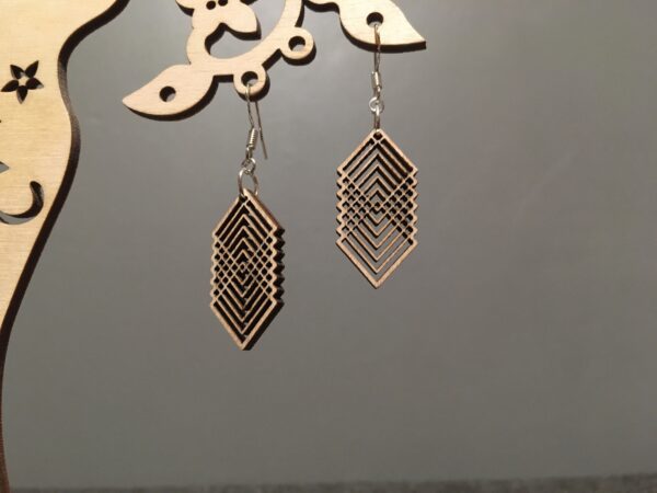 Kõrvarõngad kuusnurgad