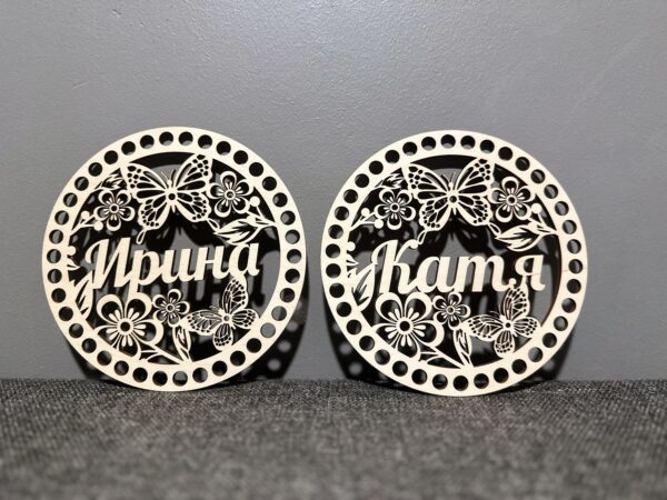 Korvikaas personaalse kujundusega ümmargune 20cm - Image 9